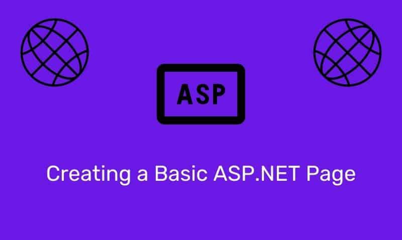Creación de una página ASP.NET básica