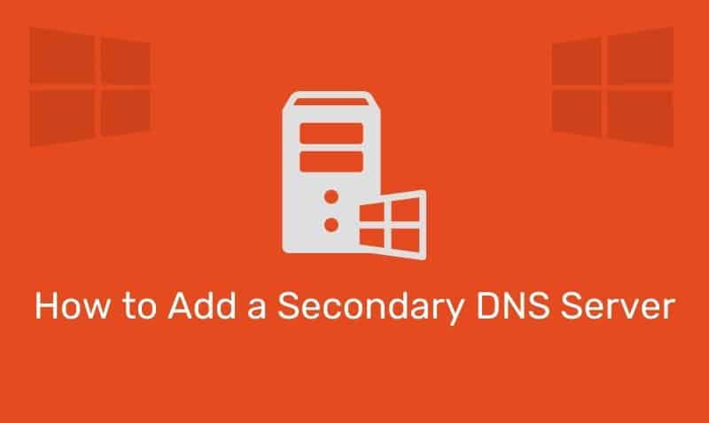 Cómo agregar un servidor DNS secundario