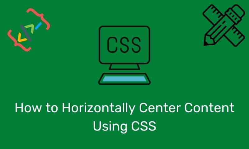 Cómo centrar contenido horizontalmente usando CSS