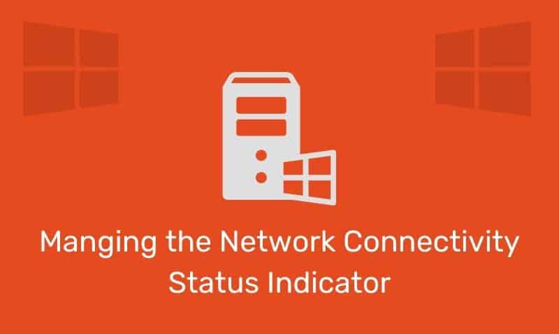 Gestión del indicador de estado de conectividad de la red