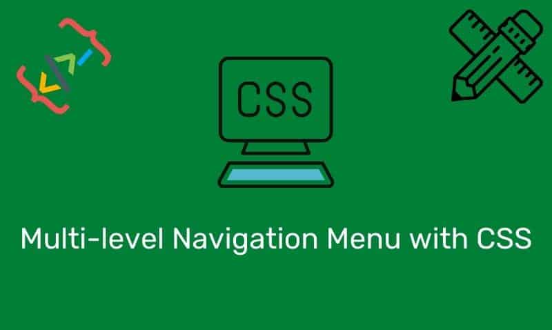 Menú de navegación multinivel con CSS