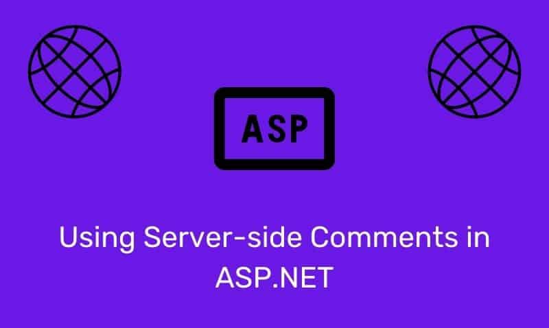 Uso de comentarios del lado del servidor en ASP.NET