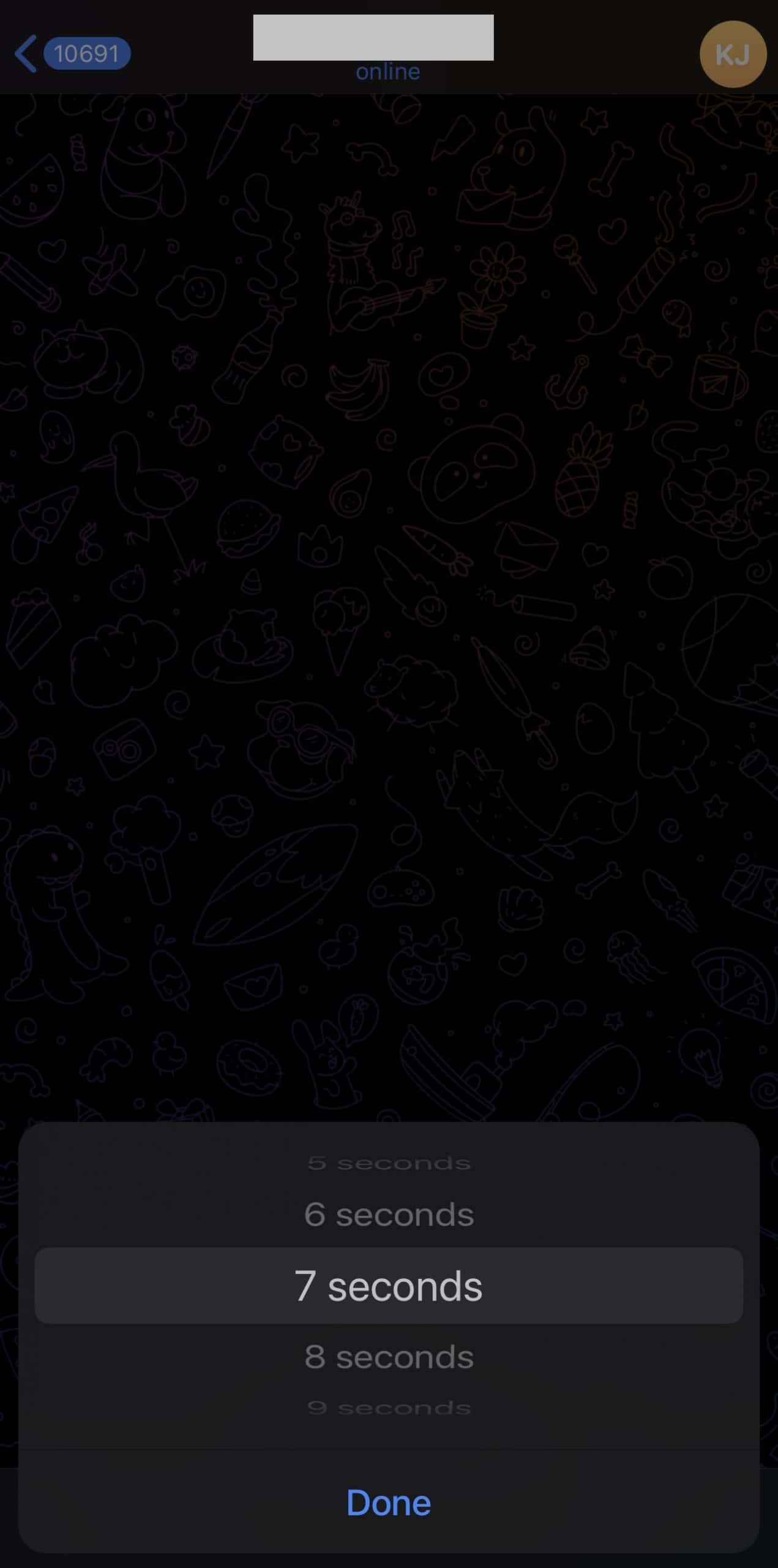 Cómo enviar una foto autodestructiva en Telegram