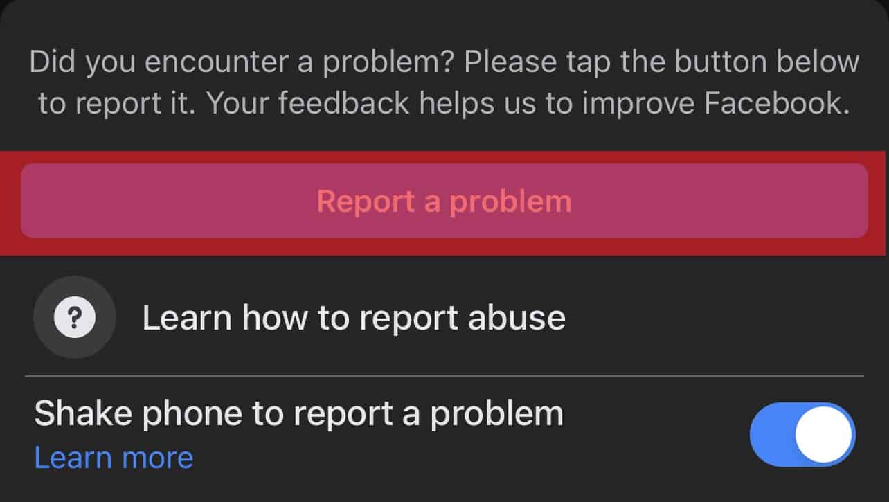 ¿Cómo eliminar la advertencia de cuenta en Facebook?