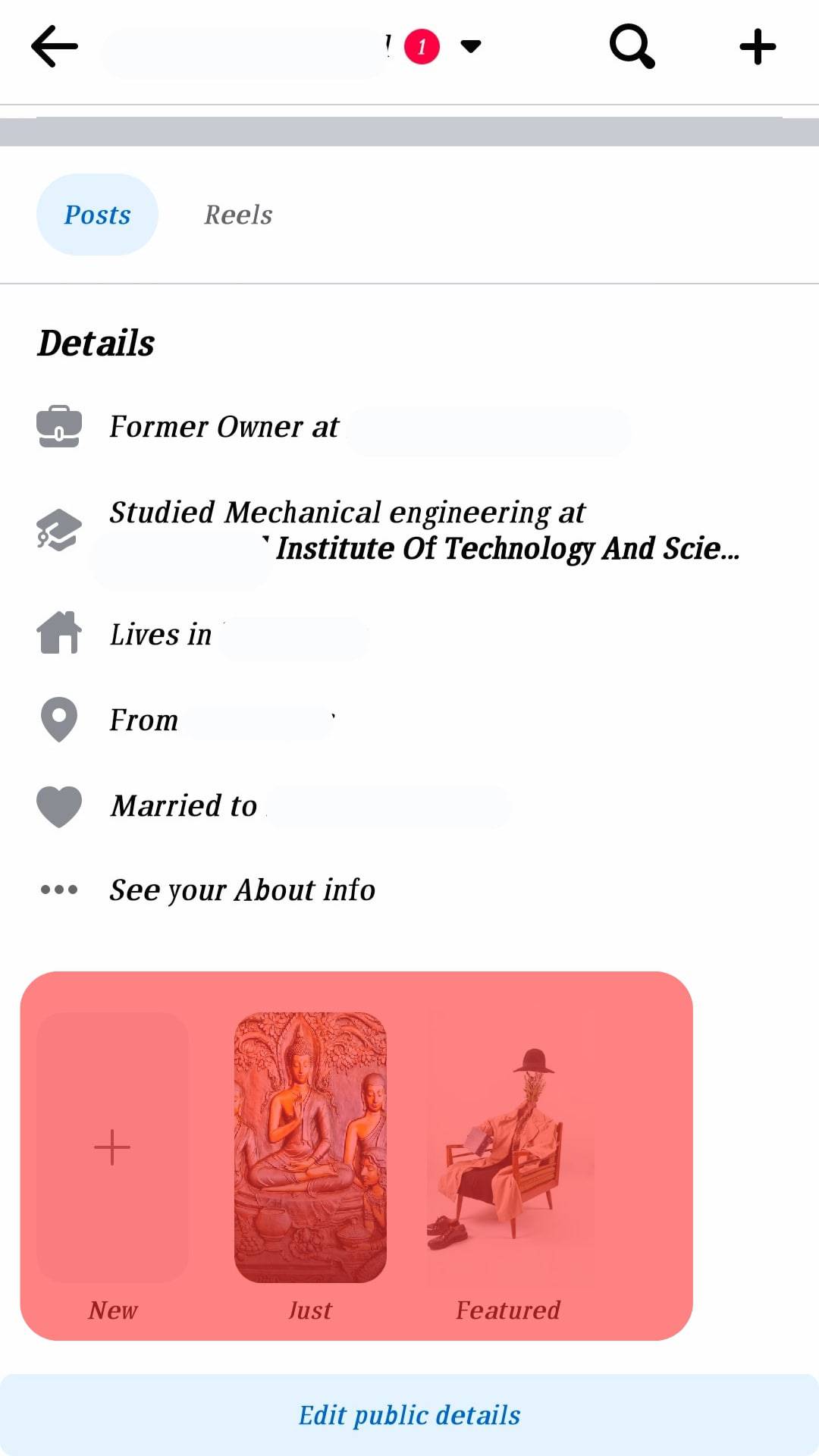 ¿Quién vio mi colección en Facebook?