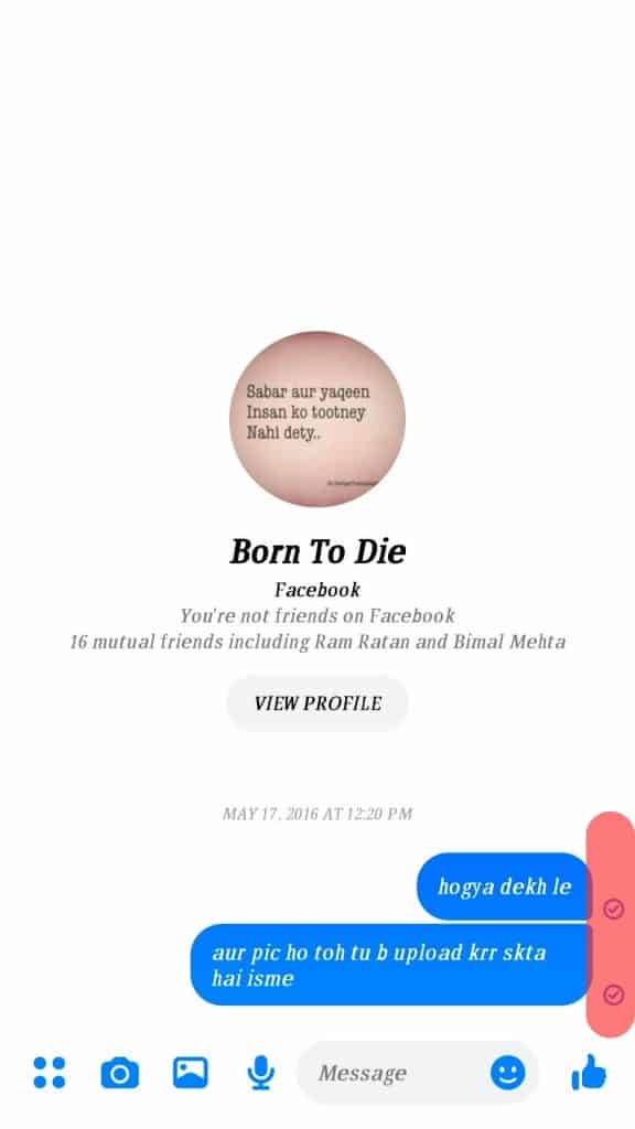 Cómo saber si alguien te restringió en Messenger