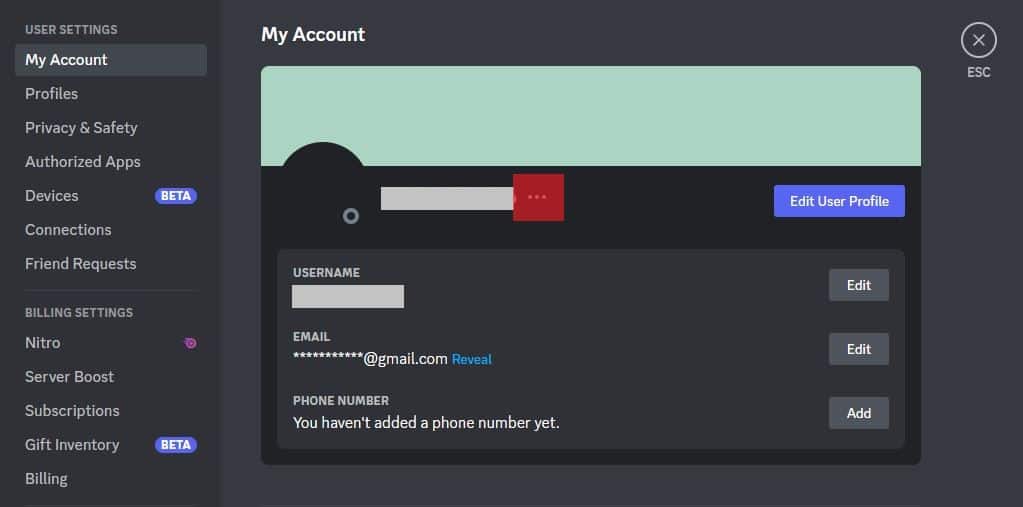 Cómo compartir Discord ¿Enlace de perfil?