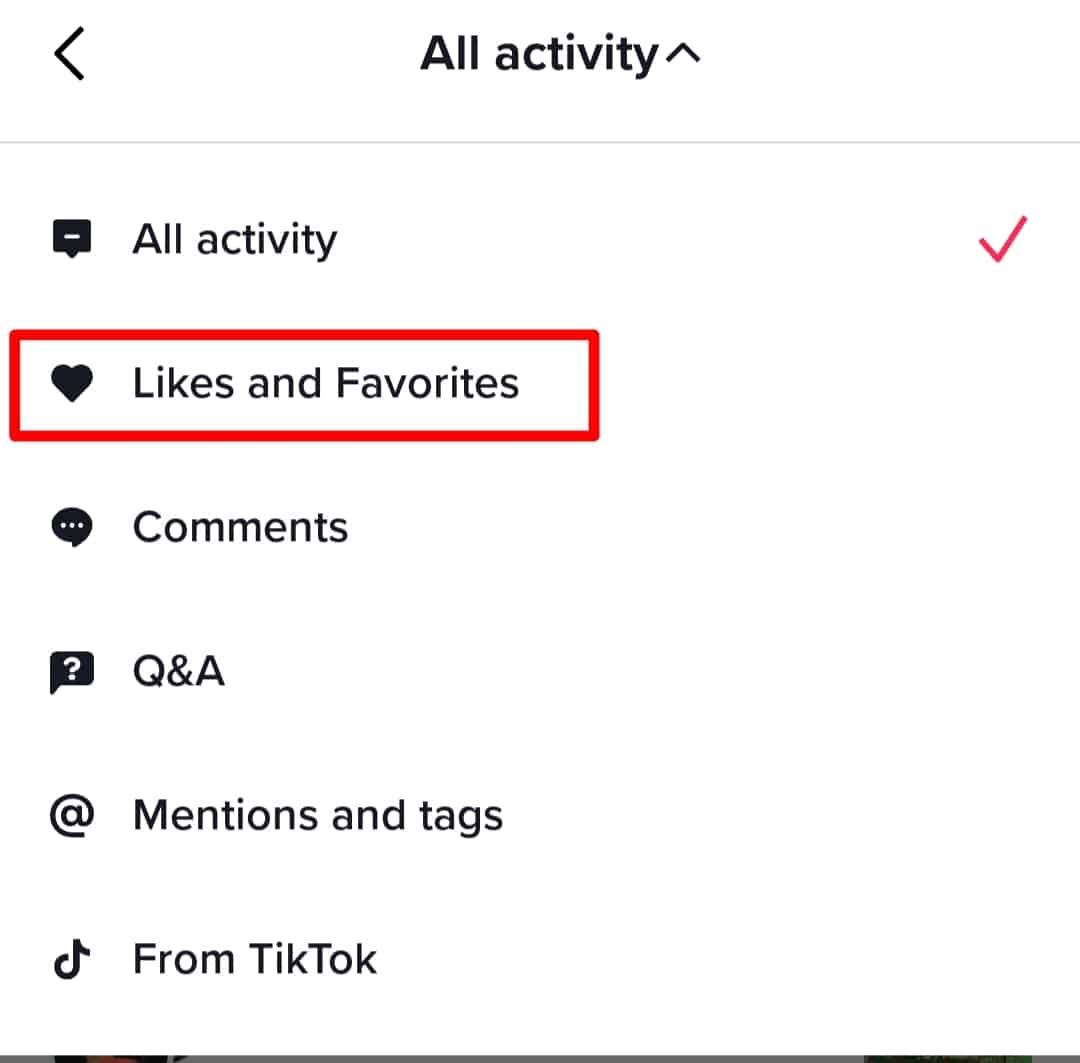 Cómo ver los Me gusta de alguien en TikTok
