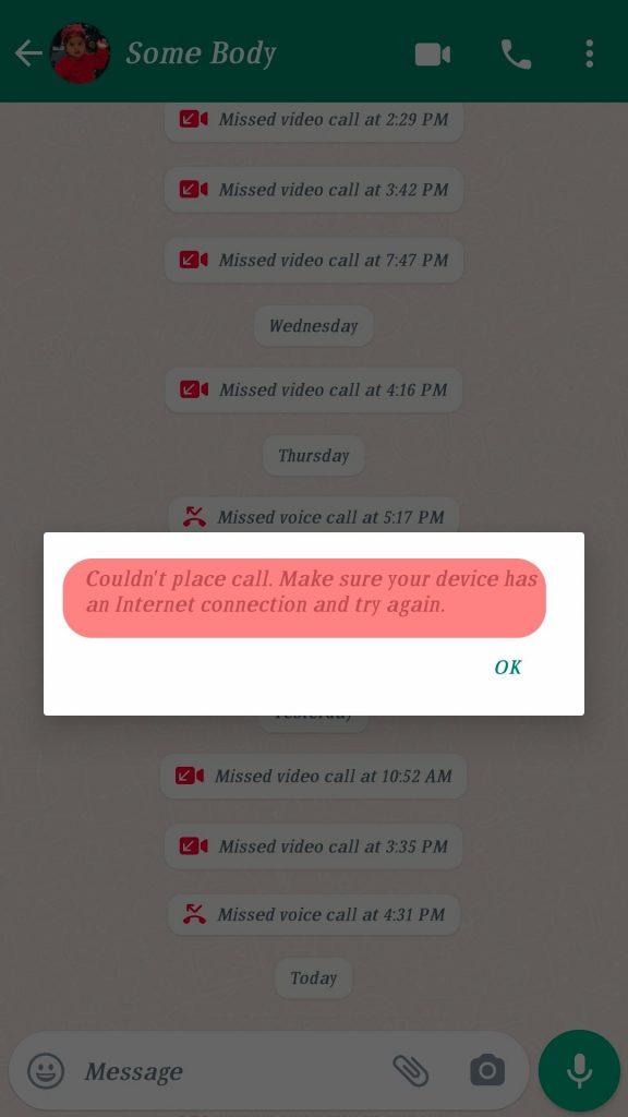 ¿Qué significa «No disponible» en WhatsApp?