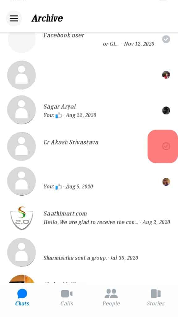 ¿Qué hace el círculo gris en Facebook? Messenger ¿Significar?