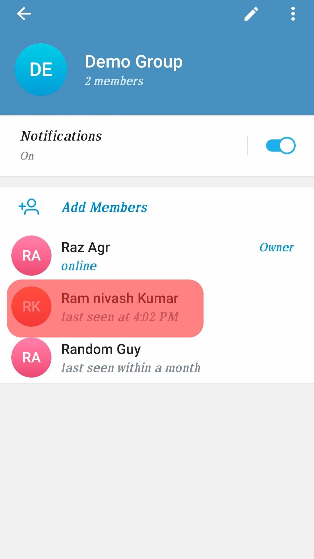 Cómo eliminar personas de Telegram Grupo