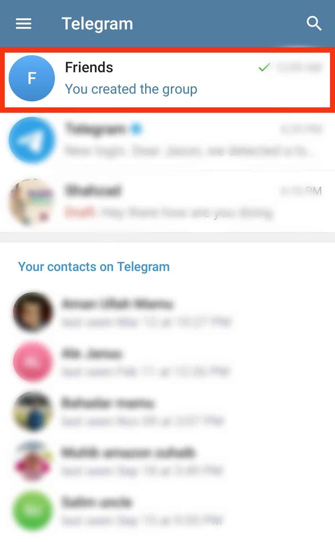 Quién puede ver mi Telegram ¿Grupos?