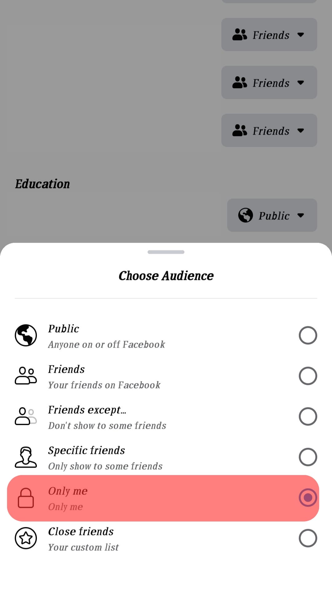 ¿Qué significa «amigo común» en Facebook?