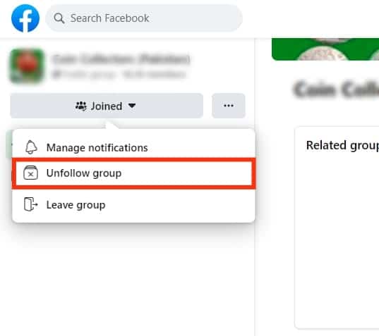 Cómo bloquear un grupo en Facebook