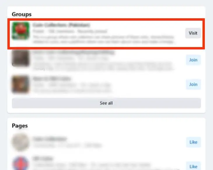Cómo bloquear un grupo en Facebook