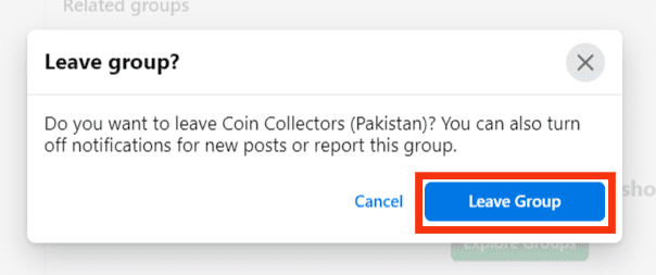 Cómo bloquear un grupo en Facebook