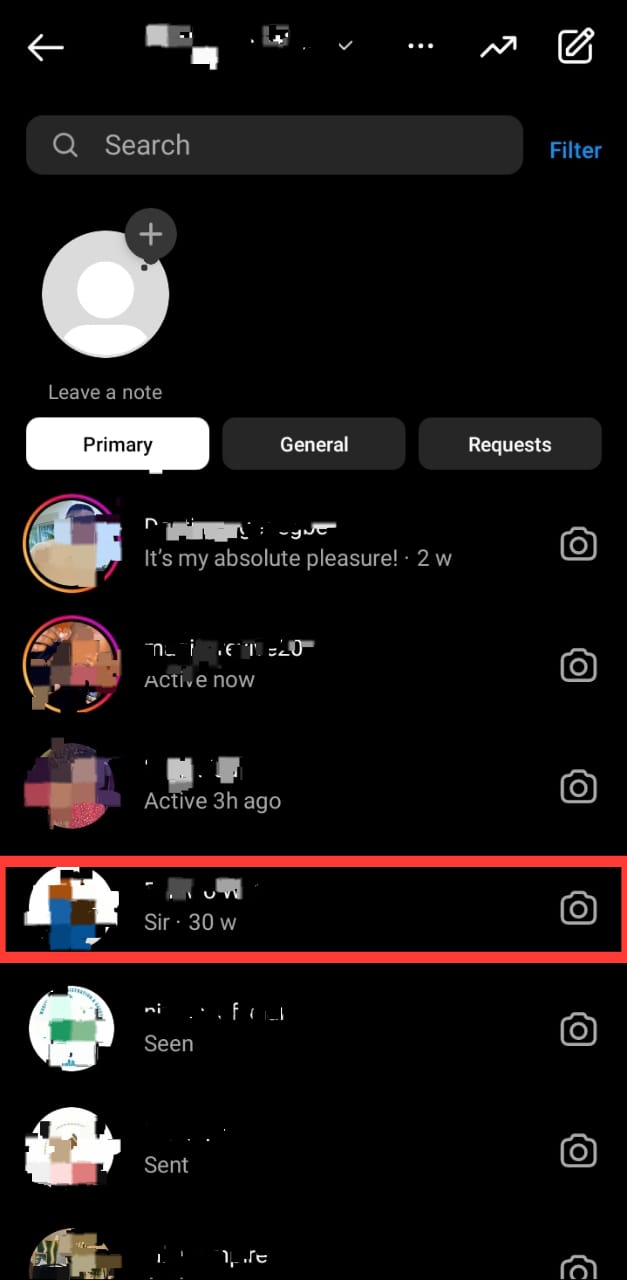 Cómo ocultar chats en Instagram?