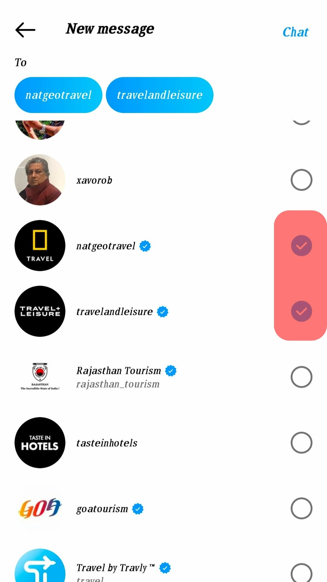Cómo ver fotos enviadas en Instagram