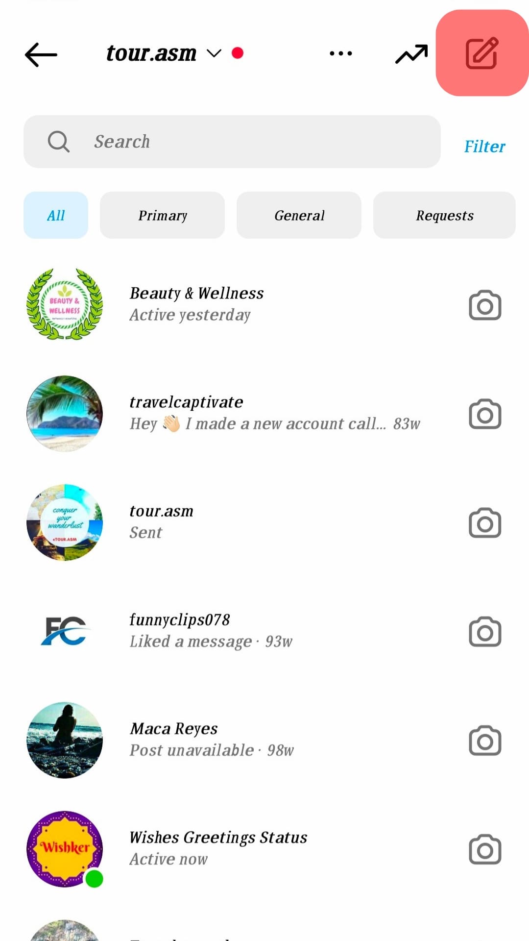 Cómo ver fotos enviadas en Instagram