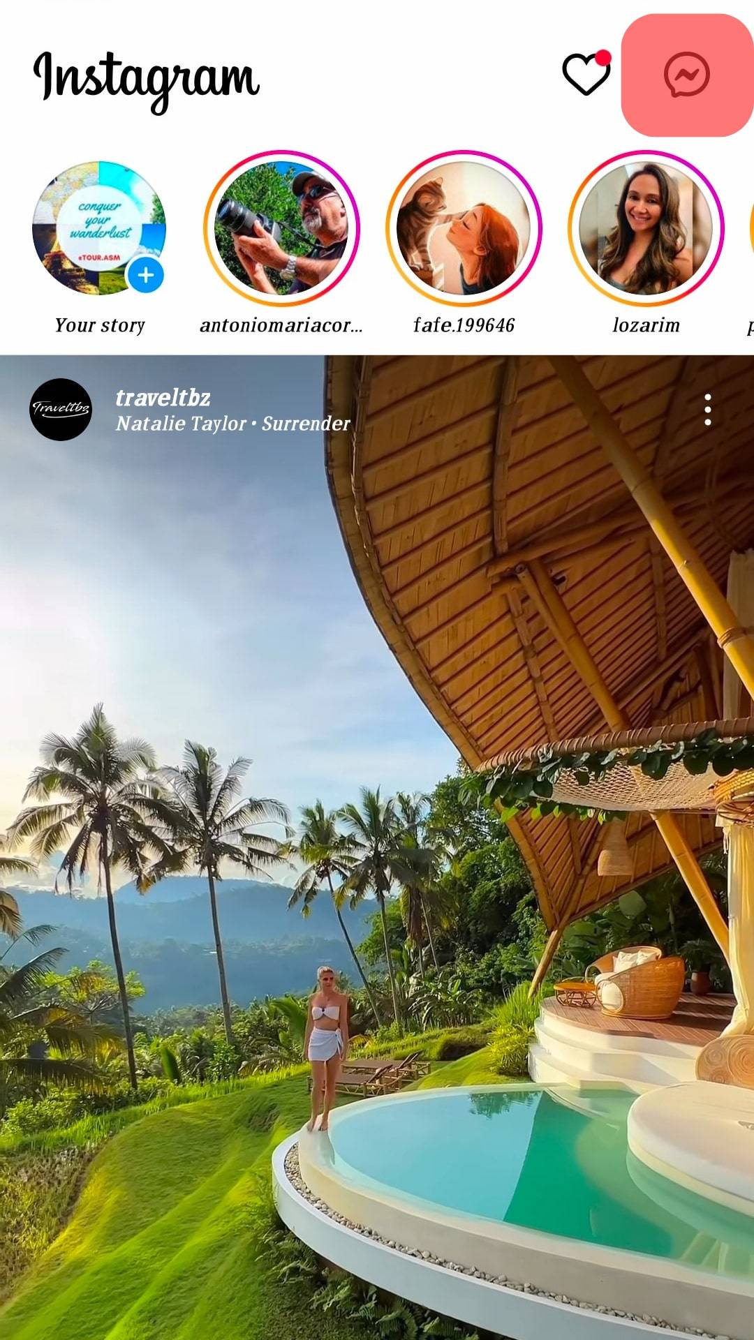 Cómo ver fotos enviadas en Instagram