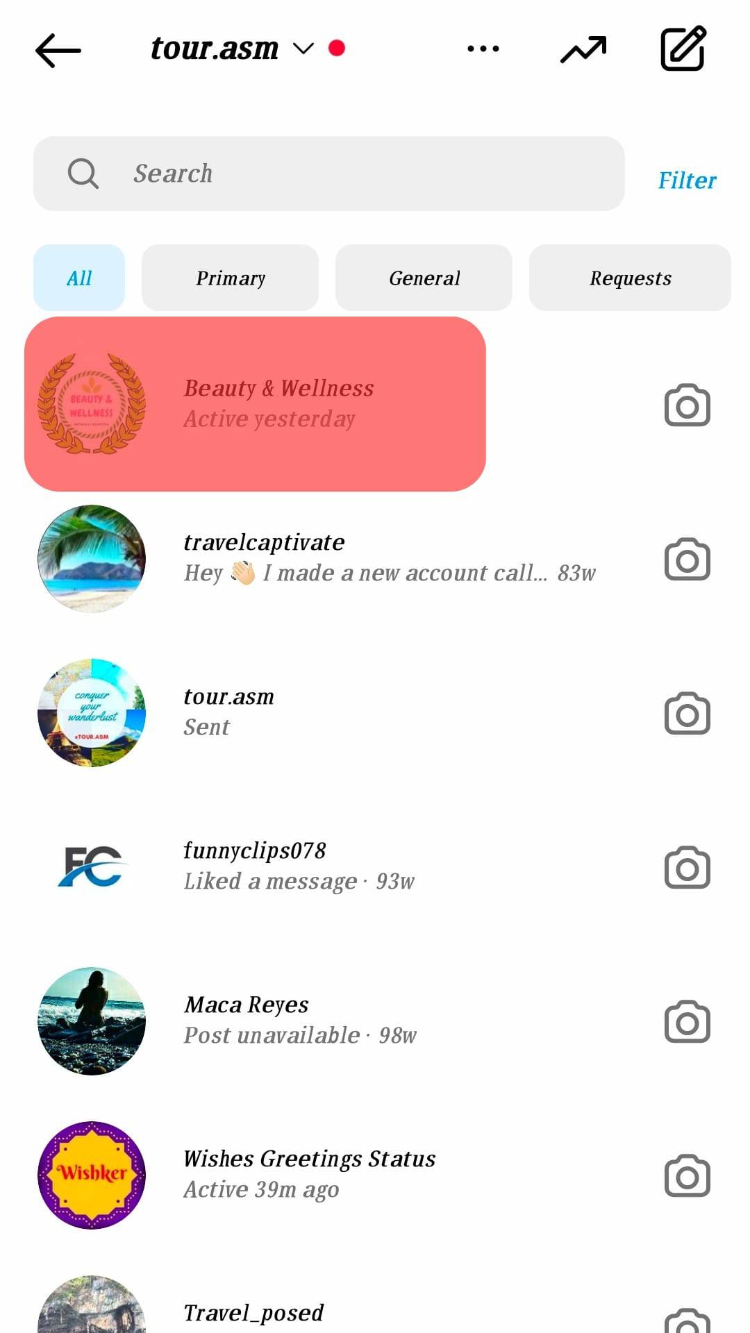 Cómo ver fotos enviadas en Instagram