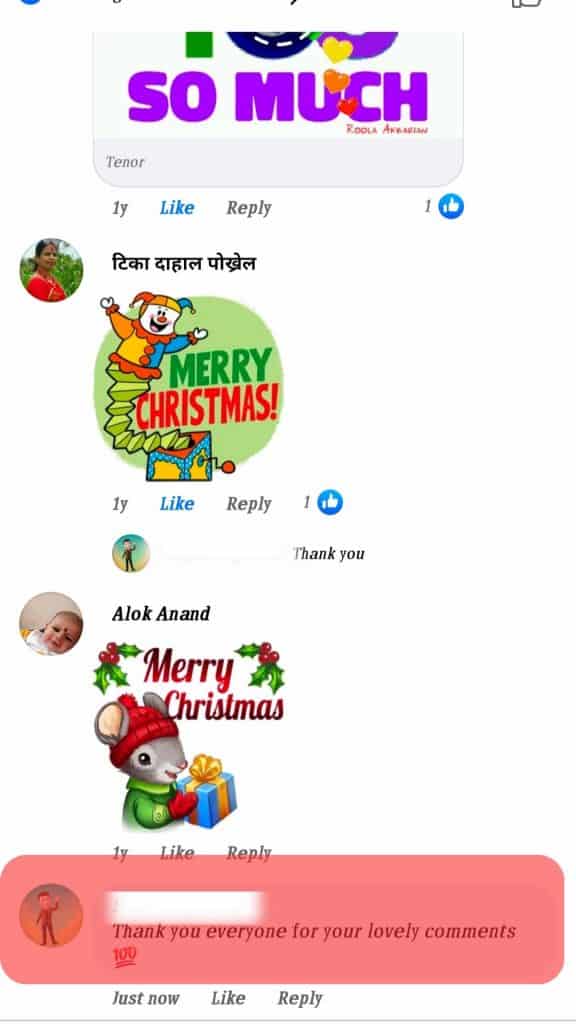 Cómo agradecer en Facebook por los comentarios