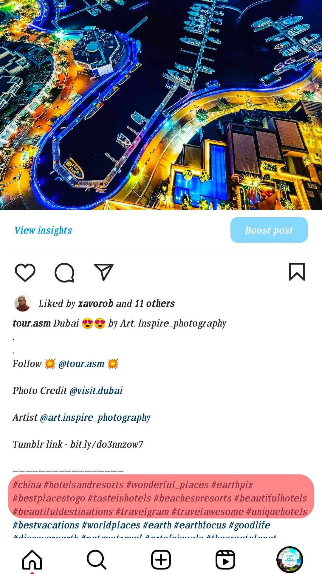 Cómo dar crédito de foto en Instagram