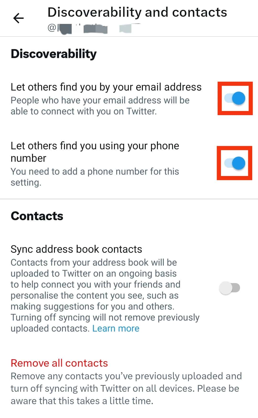 Cómo encontrar sus contactos en Twitter