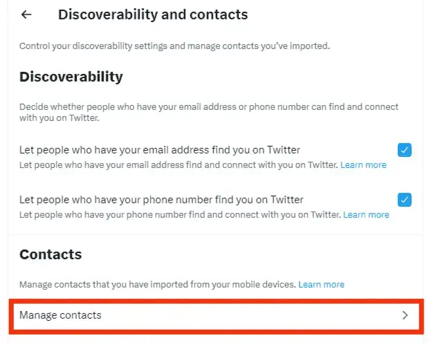 Cómo encontrar sus contactos en Twitter