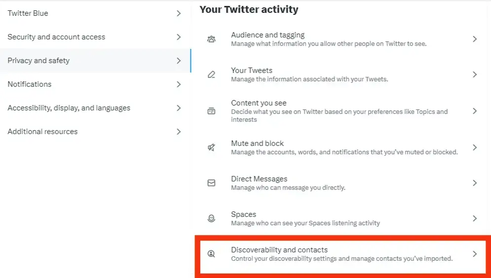 Cómo encontrar sus contactos en Twitter