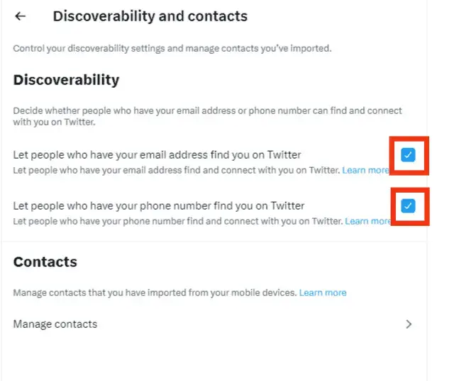 Cómo encontrar sus contactos en Twitter