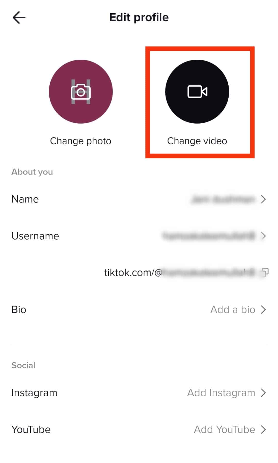 Cómo eliminar tu foto de perfil en TikTok