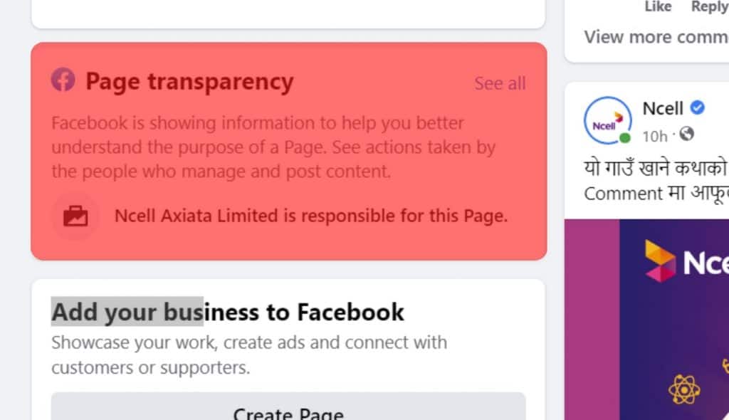 ¿Averigüe quién es dueño de una página de Facebook?