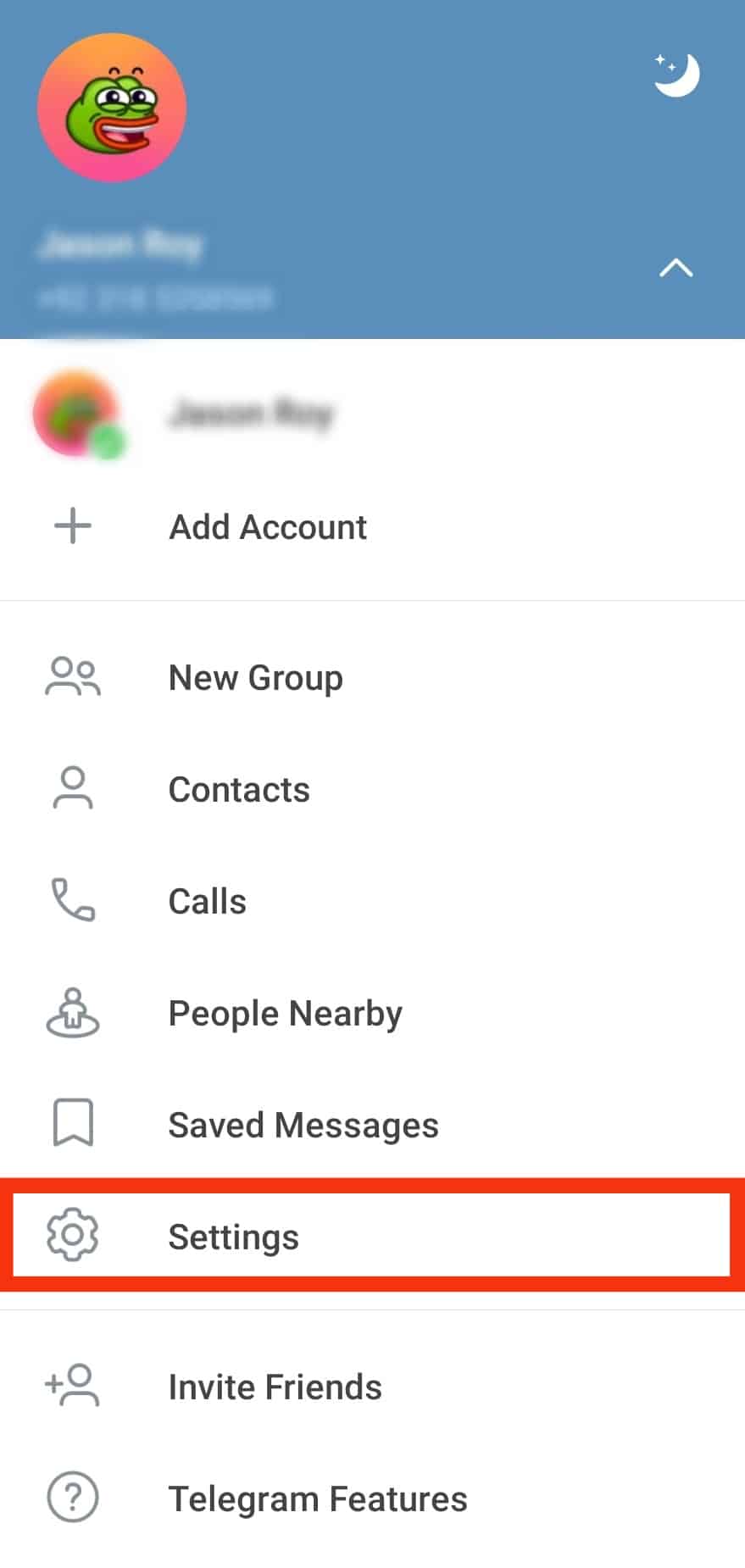 Cómo iniciar sesión en Telegram