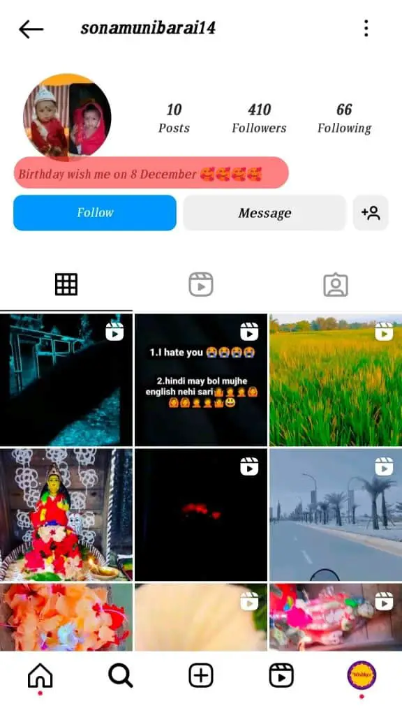 Cómo ver el cumpleaños de alguien en Instagram