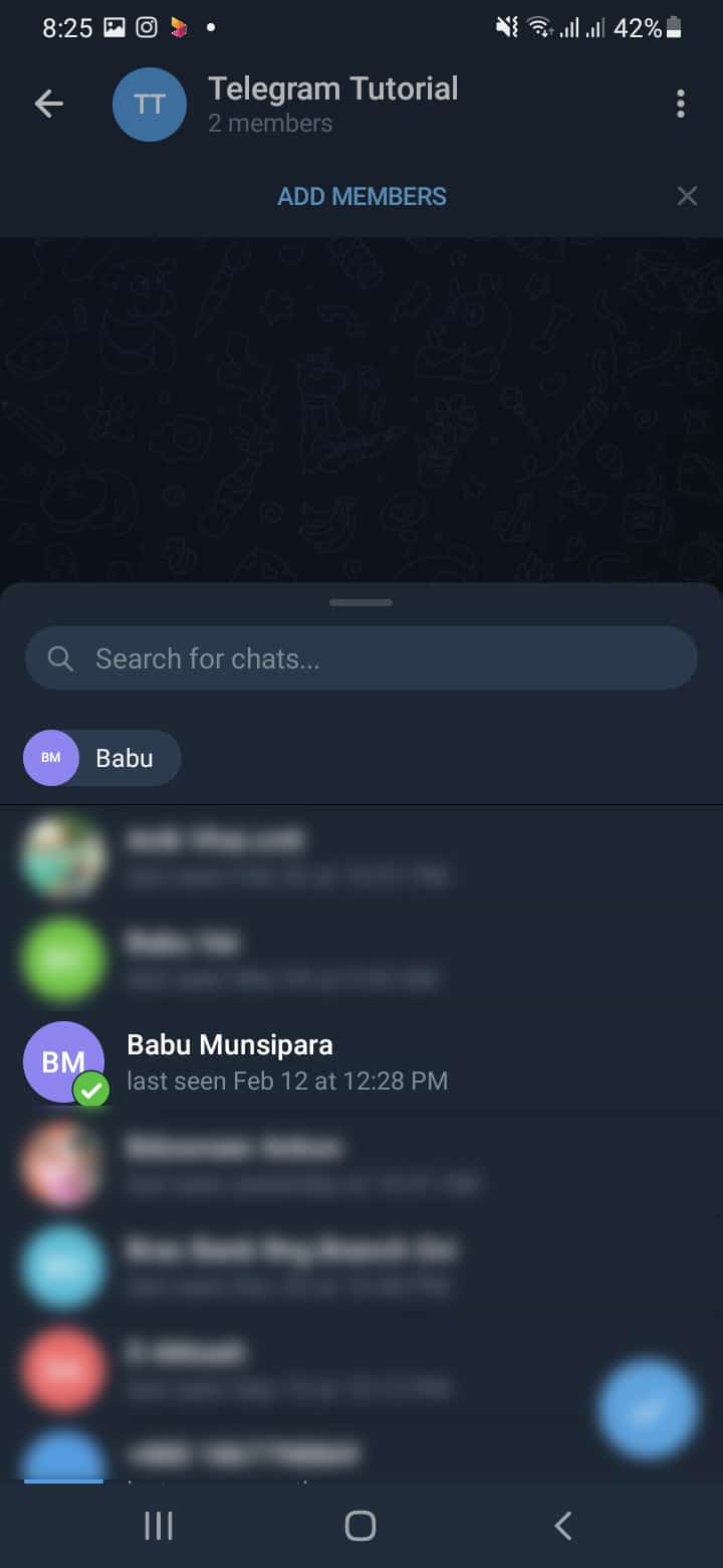 Cómo unirse a un Telegram Grupo a través de código QR
