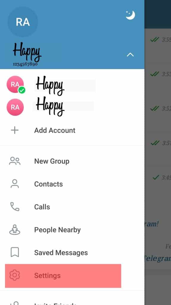 Cómo eliminar un Telegram ¿Foto de perfil?