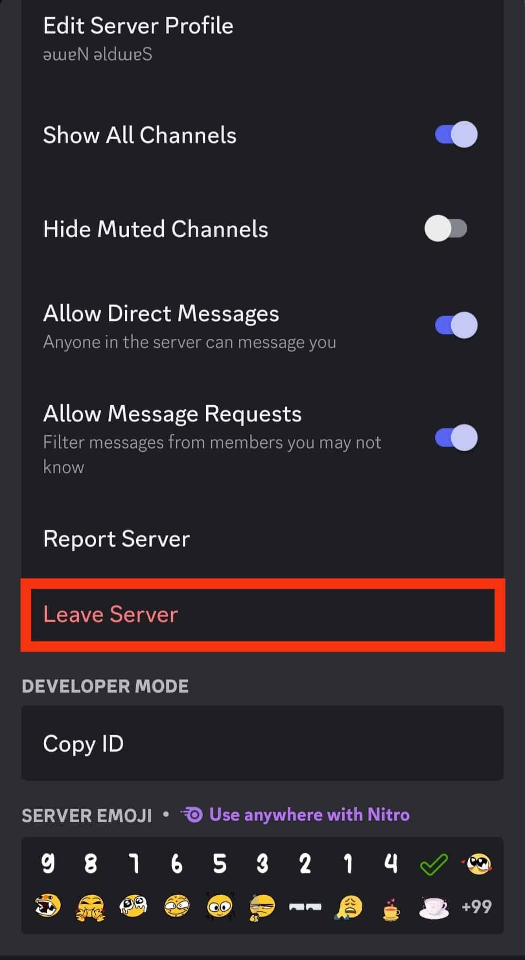Hace Discord ¿Notificar cuando abandona un servidor?