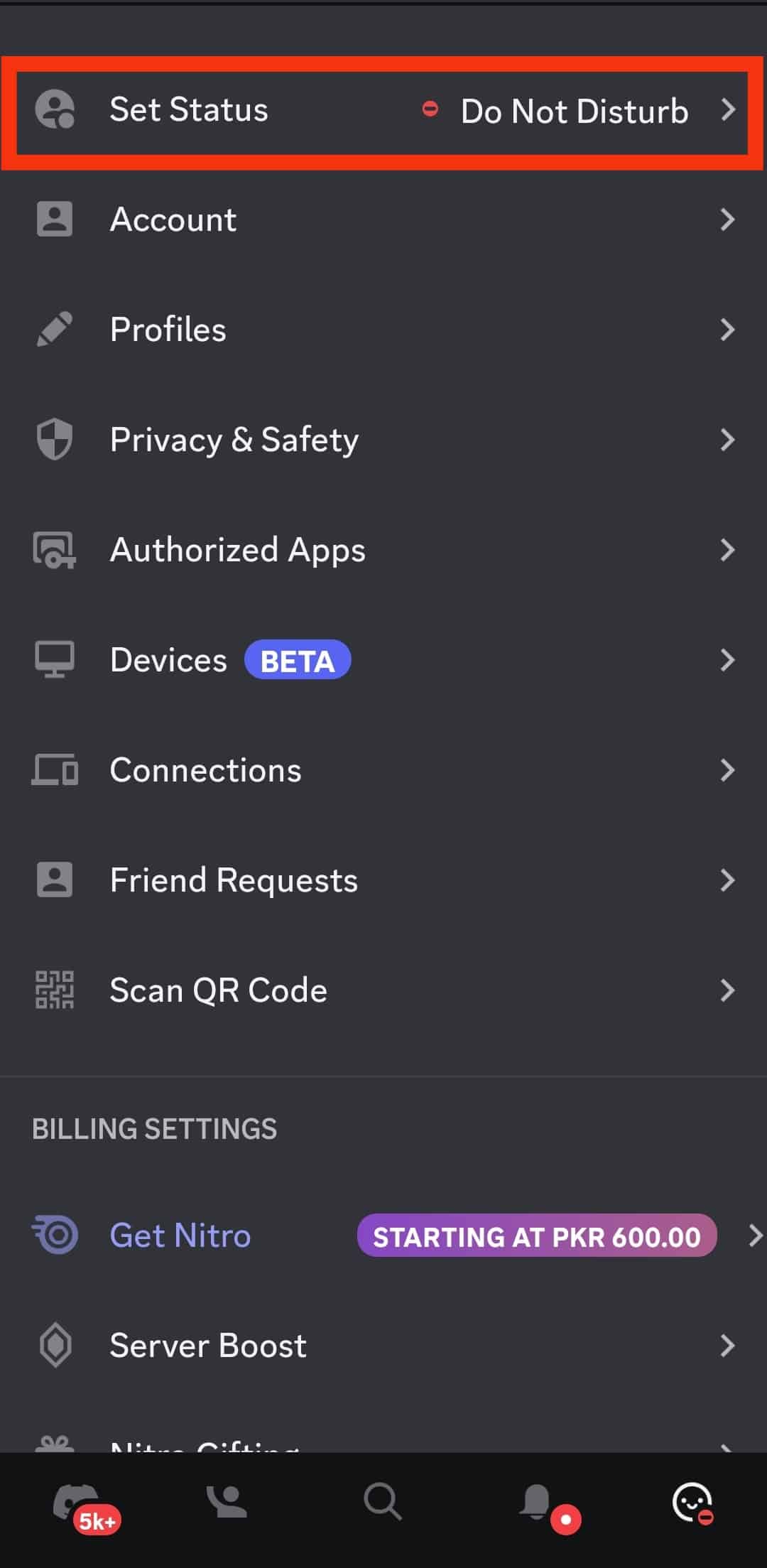 Hace Discord ¿Notificar cuando abandona un servidor?