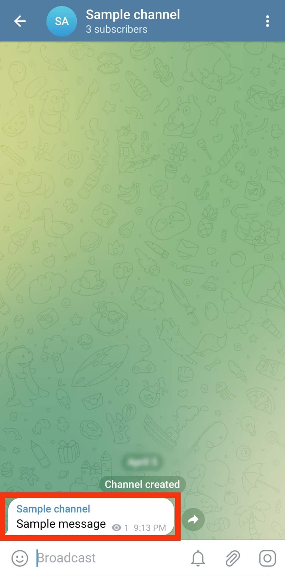 Cómo ver mensajes anclados en Telegram