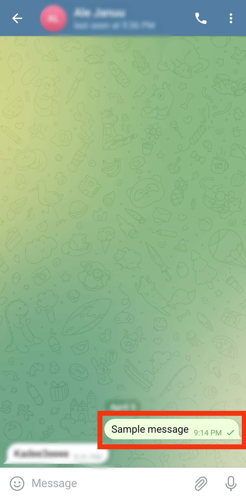 Cómo ver mensajes anclados en Telegram