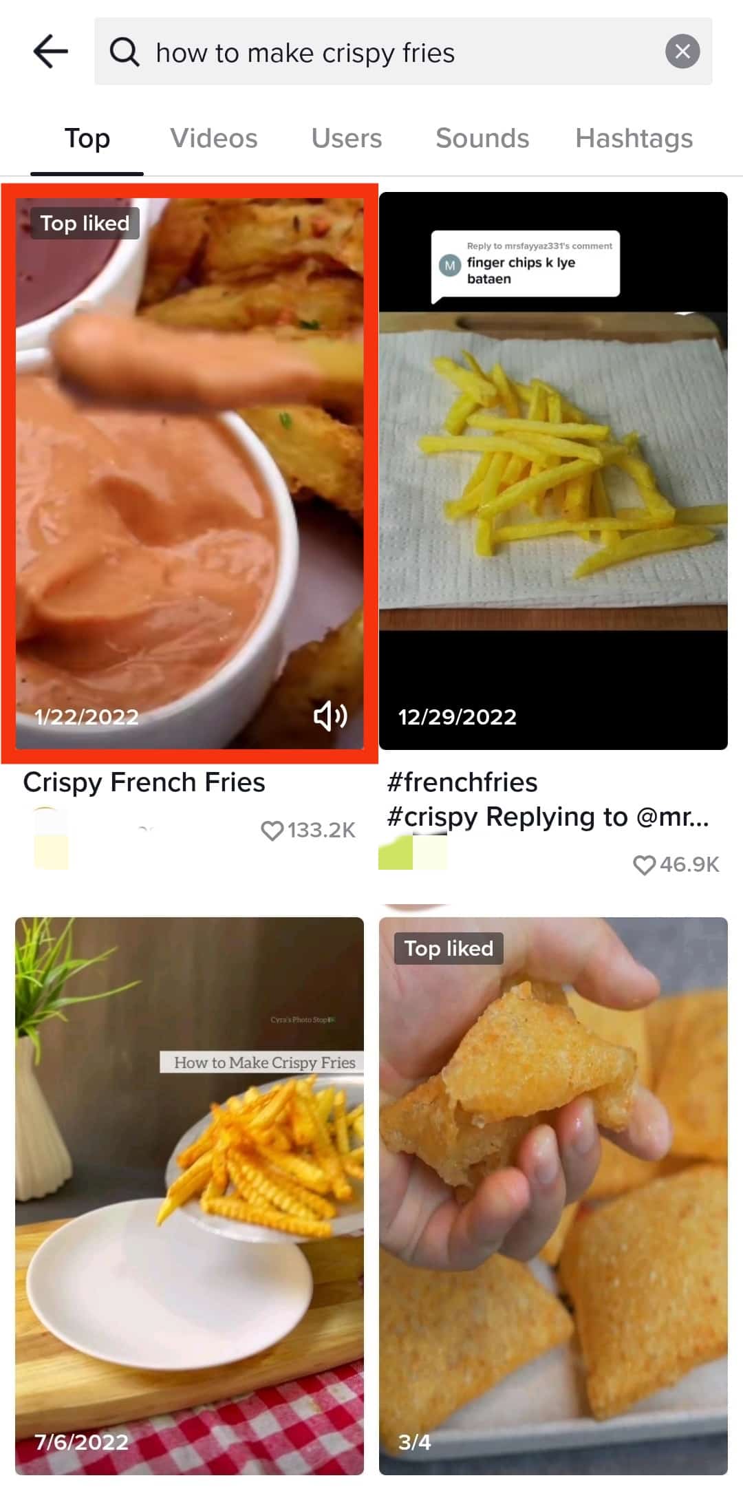 Cómo deshacer No me interesa en TikTok?