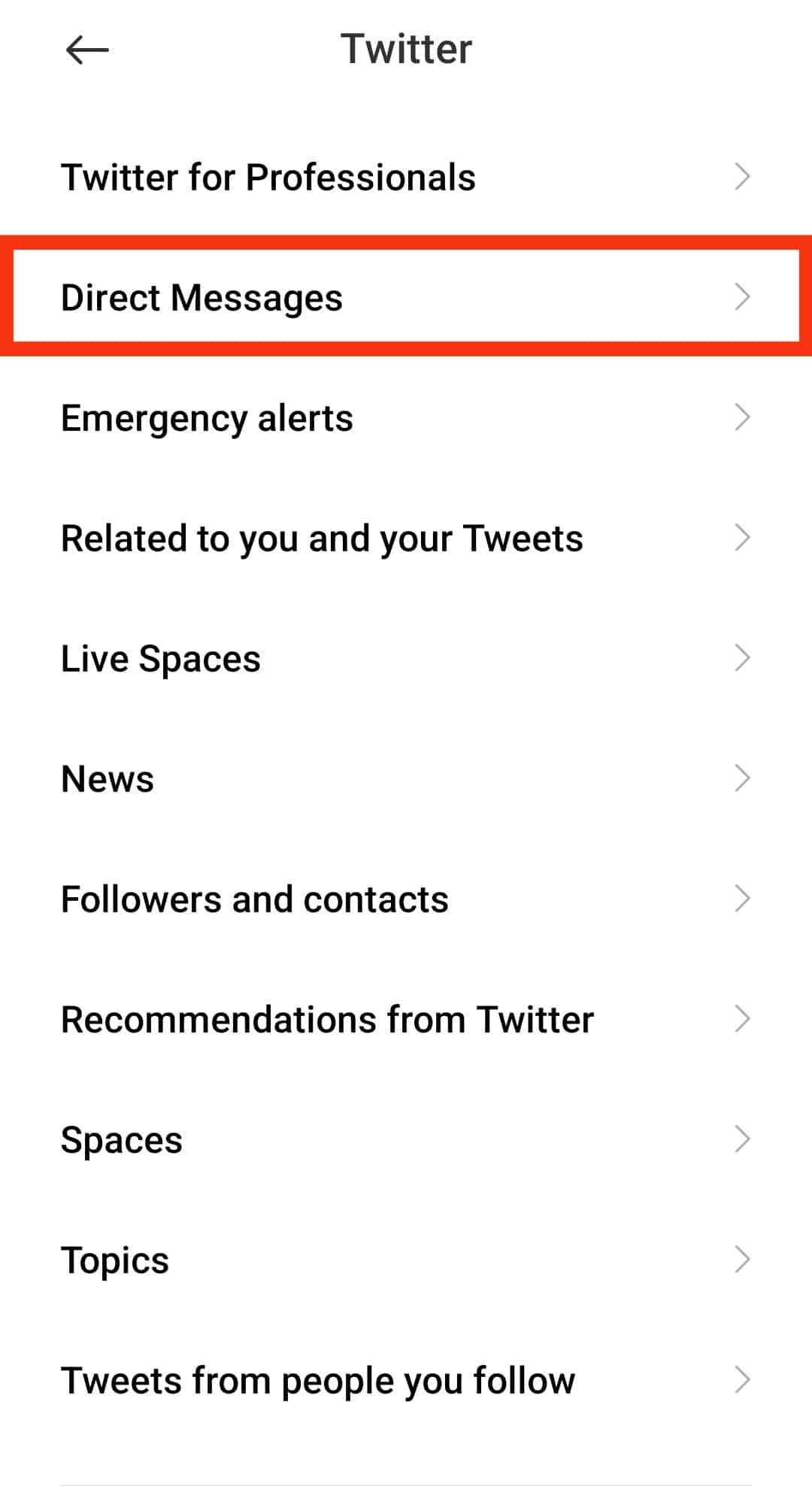 Cómo cambiar Twitter Sonido de notificación