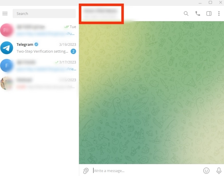 Cómo eliminar contactos en Telegram