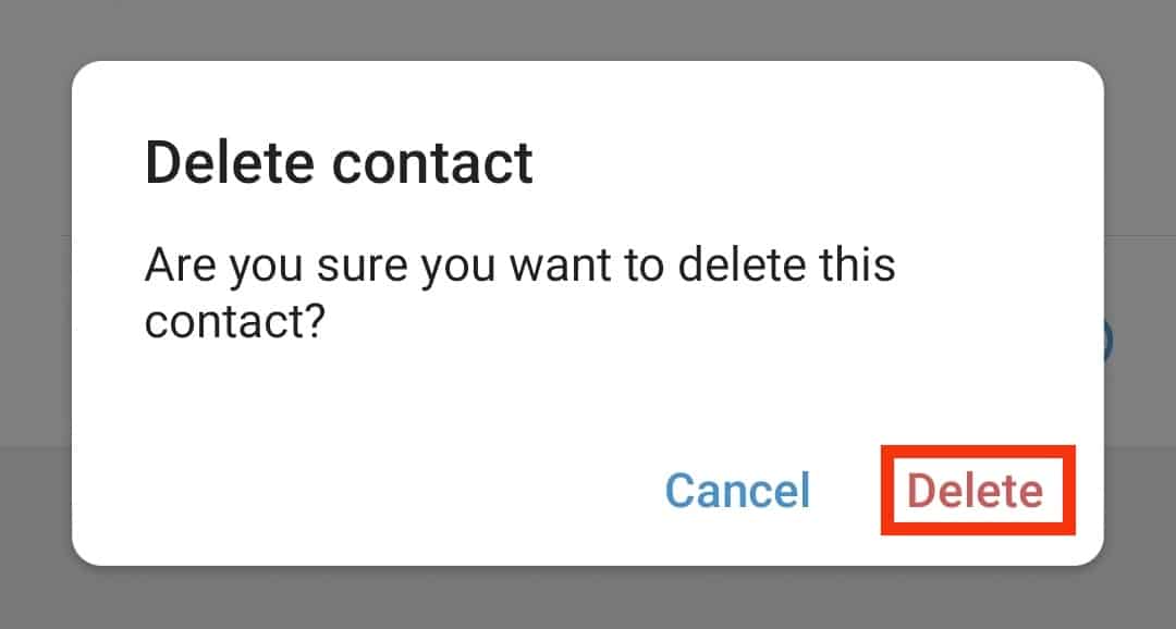 Cómo eliminar contactos en Telegram