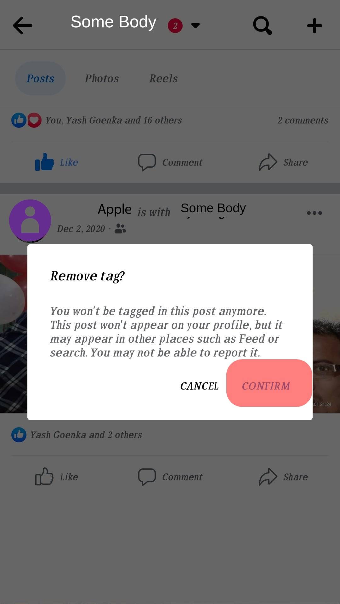 ¿Cómo eliminar una mención en Facebook?
