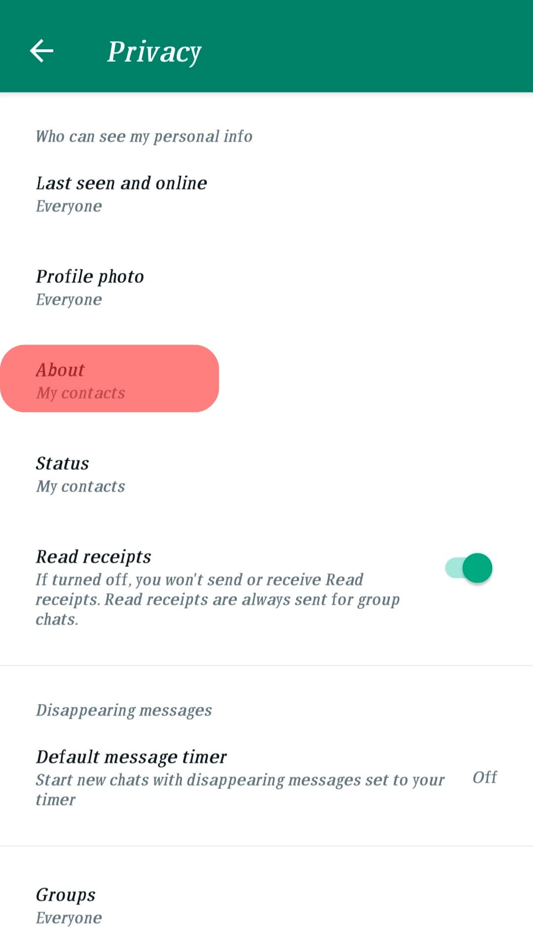 ¿Qué significa «Ocupado» en WhatsApp?