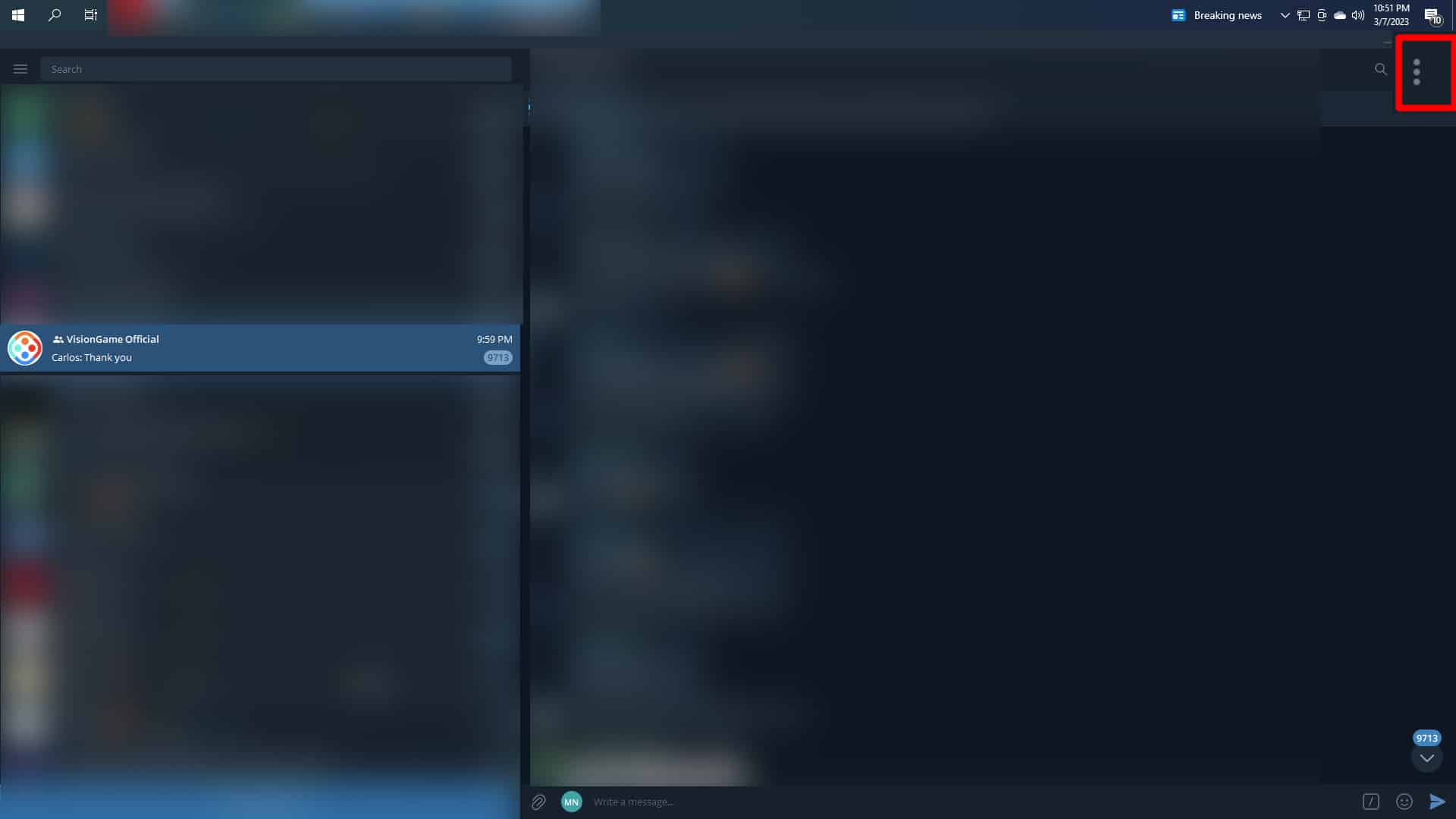 Cómo descargar todo Telegram Fotos