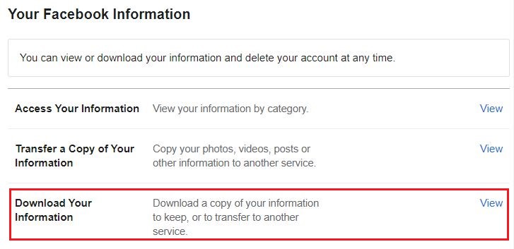 Cómo ver publicaciones eliminadas de amigos en Facebook