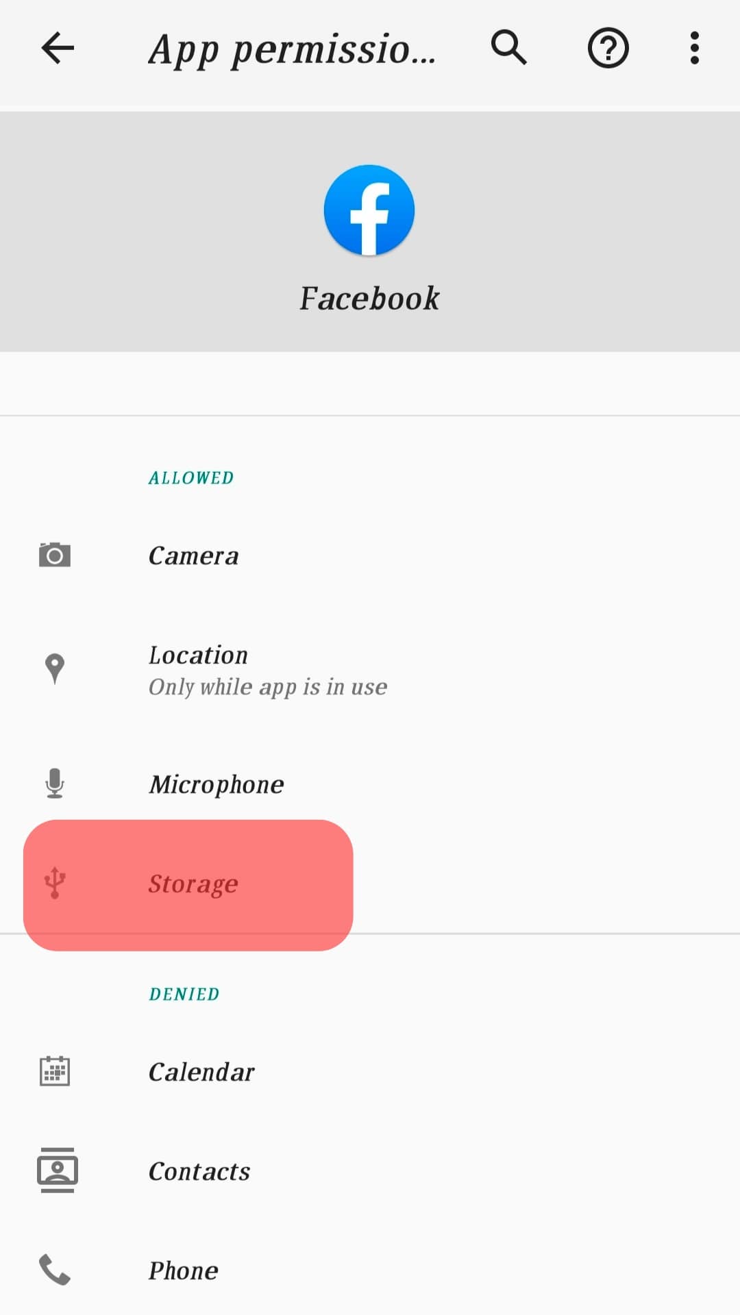 ¿Cómo negar el acceso de Facebook a mis fotos?